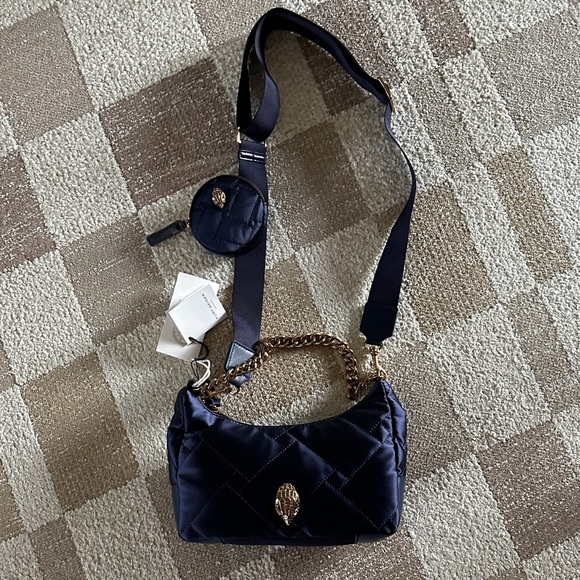 Kurt Geiger Handbags - Kurt Geiger Navy Quilted Bag